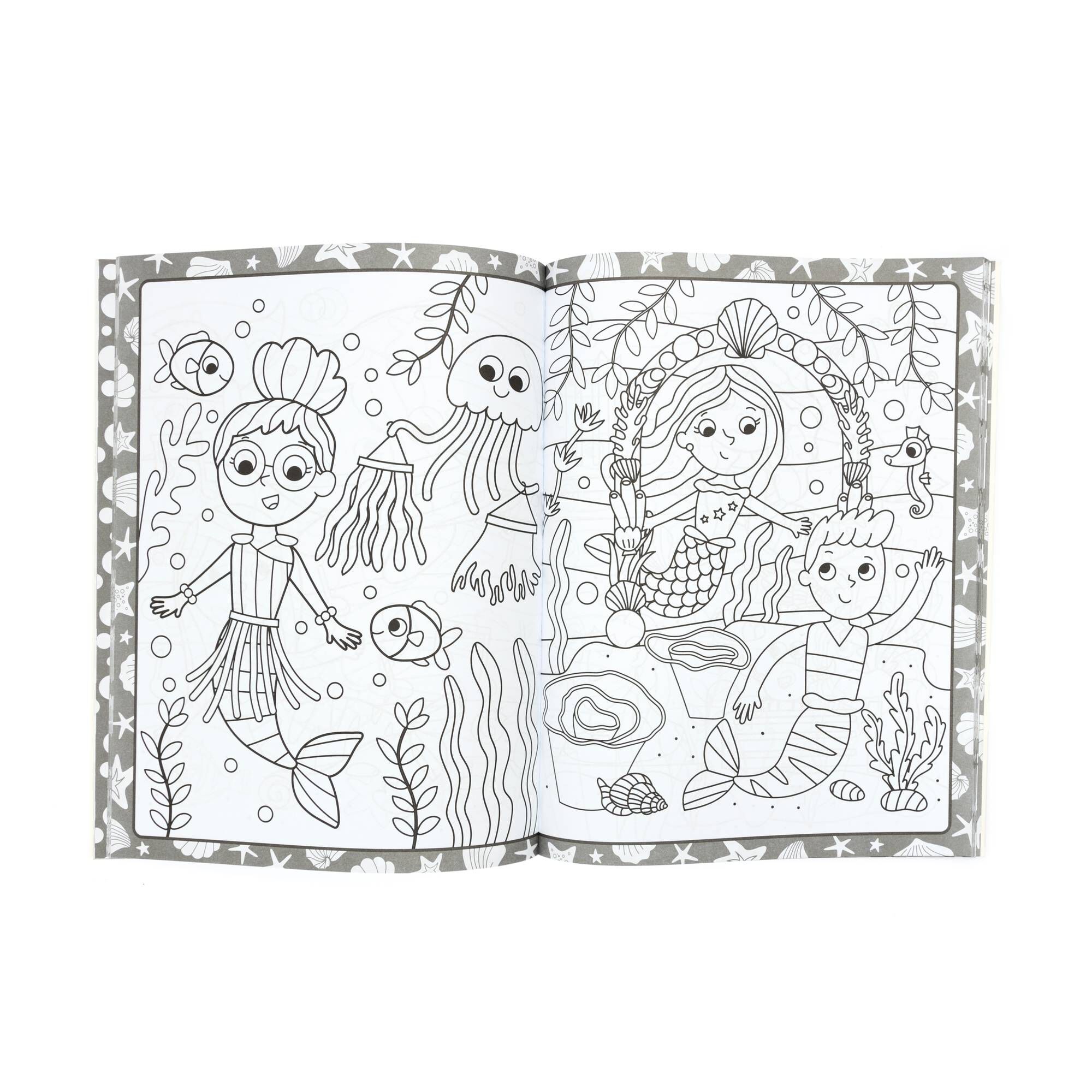 Megatastic Mermaids Colouring Book | Hobbycraft