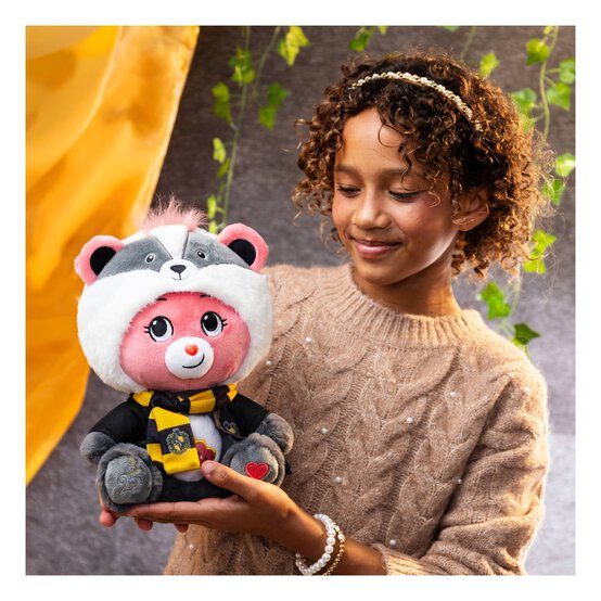 Care Bears Harry Potter Hufflepuff House Love-a-Lot Bear  image number 3