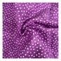 Lilac Spotty Cotton Textured Blender Fabric by the Metre image number 1