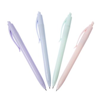 Pastel Ballpoint Pens 4 Pack