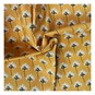 Eclectic Bloom Floral Mustard Cotton Fabric by the Metre image number 1