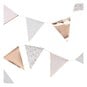 Ginger Ray Ditsy Floral Rose Gold Bunting 3.5m image number 1