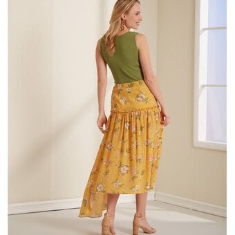 New Look Women's Skirt Sewing Pattern N6676 image number 5