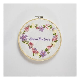 WI Show the Love Embroidery Kit image number 2