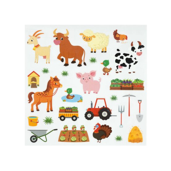 Animal Reusable Sticker Book image number 5