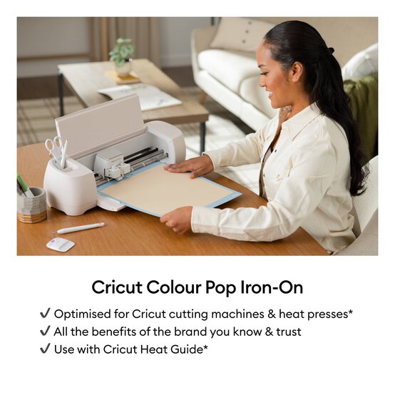Cricut Black and Red Colour Pop Iron-On 12 x 19 Inches image number 7