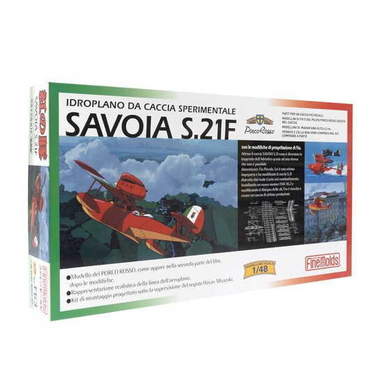 Porco Rosso Savoia S.21F Model Kit 1:48 image number 1