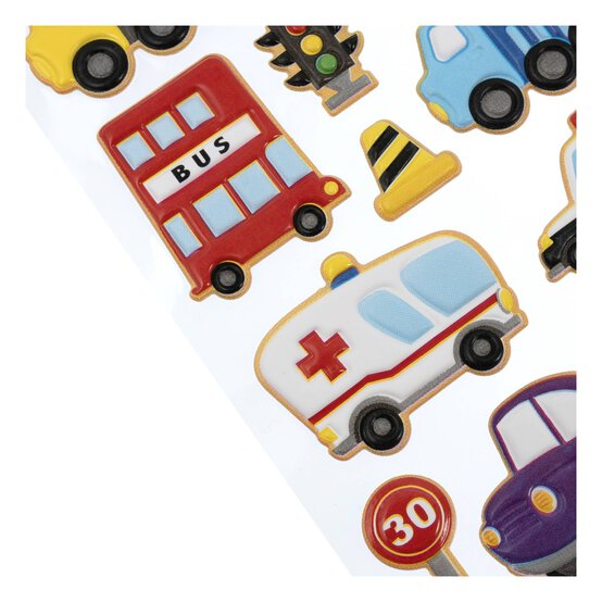 Transport Puffy Stickers image number 3
