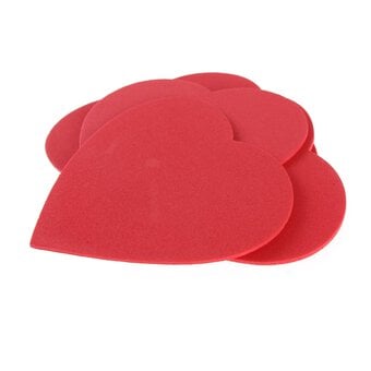Red Heart Foam Shapes 6 Pack image number 2