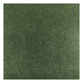 Olive Green Felt Fabric by the Metre