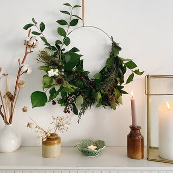 How to Make a Foraged Wreath
