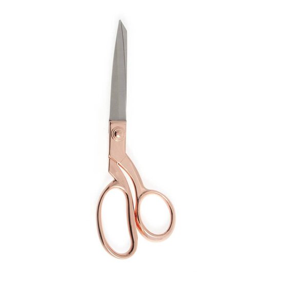 Hemline Rose Gold Dressmaking Scissors 21.6cm