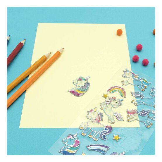 Unicorn Gel Stickers image number 2