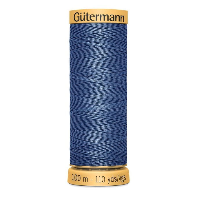 Gutermann Blue Cotton Thread 100m (5624) image number 1
