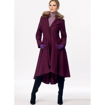 McCall’s Petite Lined Coat Sewing Pattern M6800 (14-22) image number 5