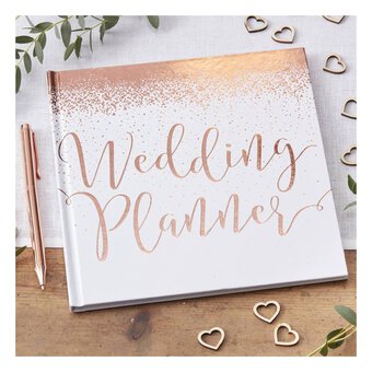 Ginger Ray Rose Gold Beautiful Botanics Wedding Planner