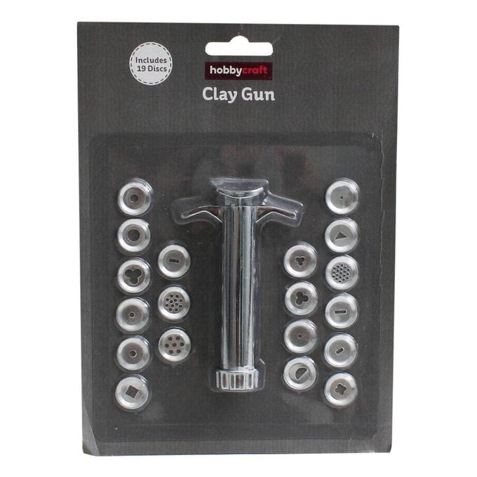 Clay Gun and Disc Set 19 Pieces image number 1