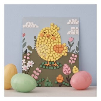 Easter Chick Foam Mosaic Kit