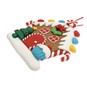 Clay Gingerbread House Decoration 10cm image number 2