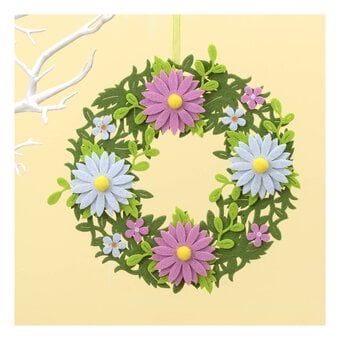 Felt Easter Wreath 31cm