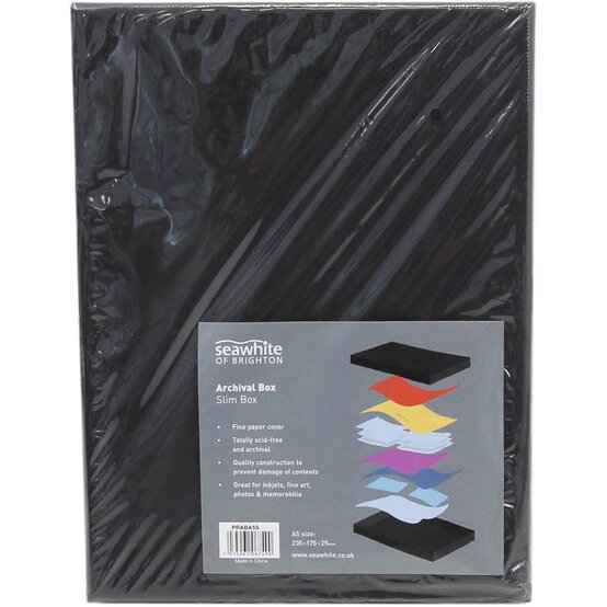 Seawhite Black Professional Archival Slim Box A5 image number 3