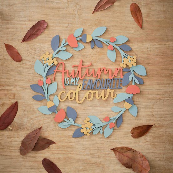 Glowforge: How to Make an Autumn Wreath image number 1