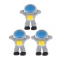 Astronaut Erasers 3 Pack  image number 2