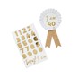 Gold Glitter Milestone Birthday Badge image number 3