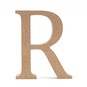 MDF Wooden Letter R 8cm image number 2