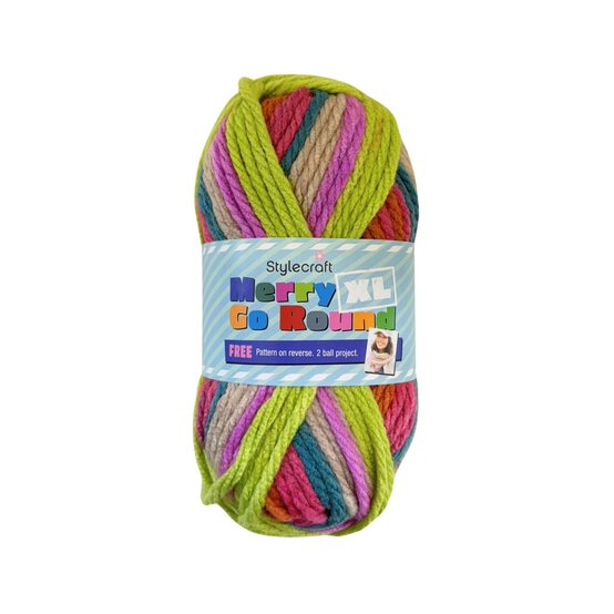 Stylecraft Tutti Frutti Merry Go Round XL 100g image number 1