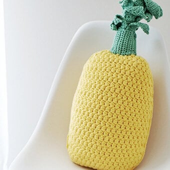 How to Crochet a Pineapple Pillow