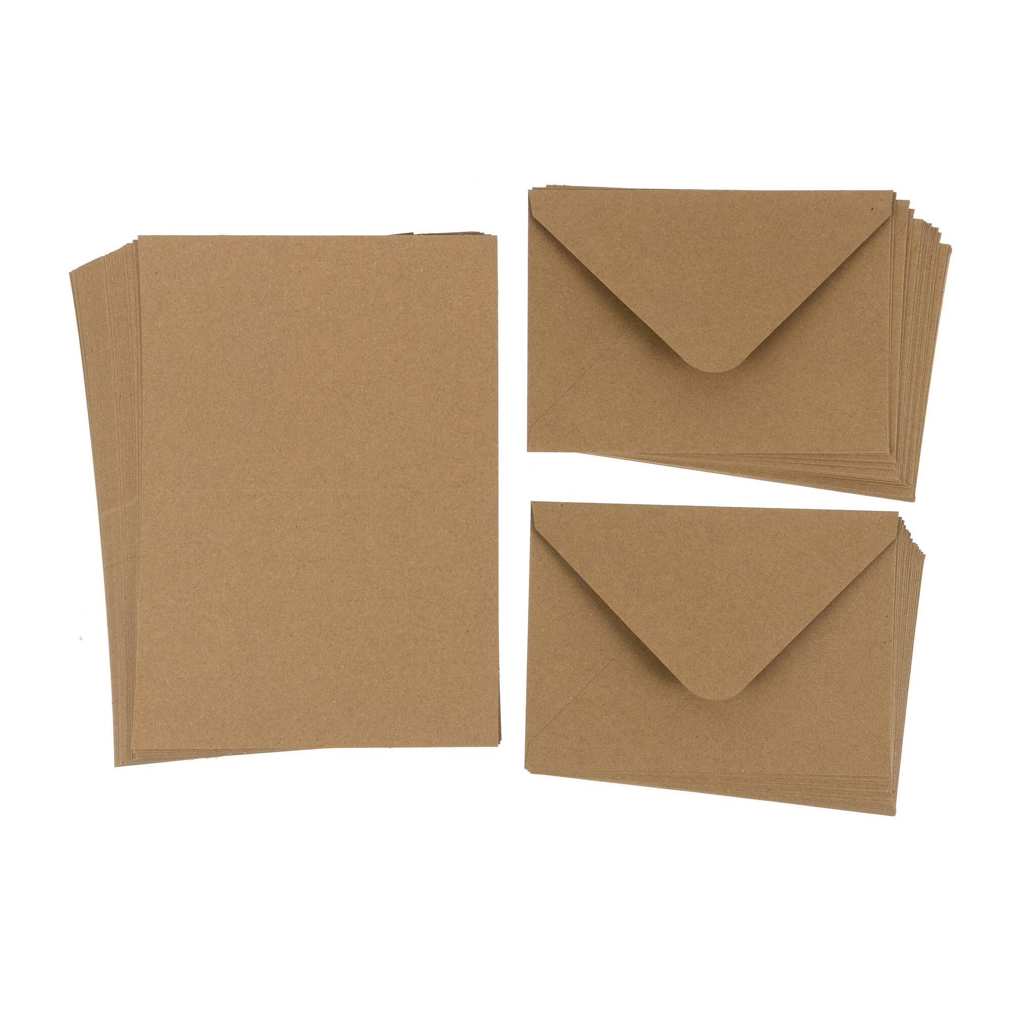 Kraft Cards 5 x 7 Inches 50 Pack | Hobbycraft