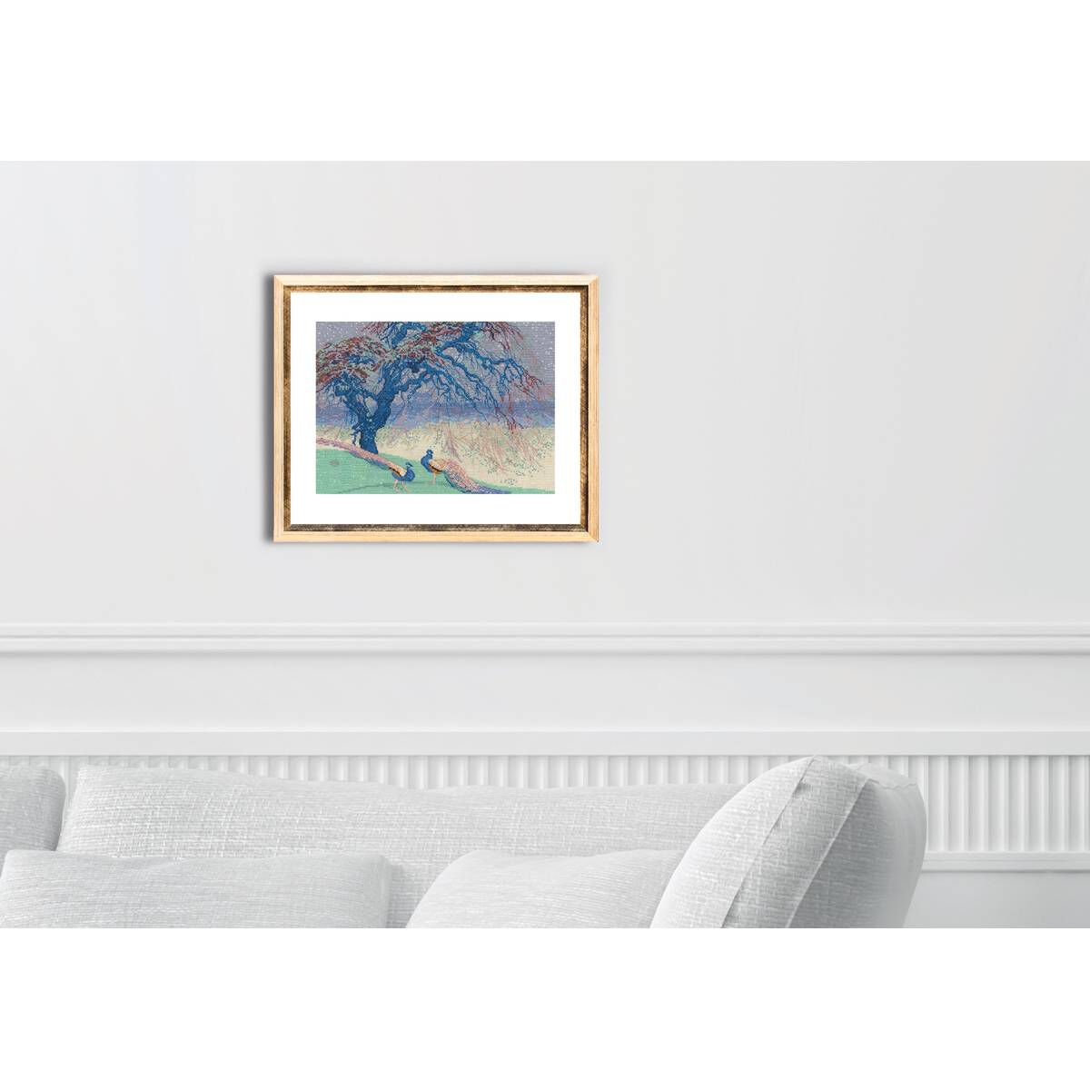 British Museum When Winter Wanes Cross Stitch Kit 14 x 10 Inches