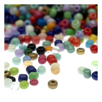Mixed Round Beads 50g 