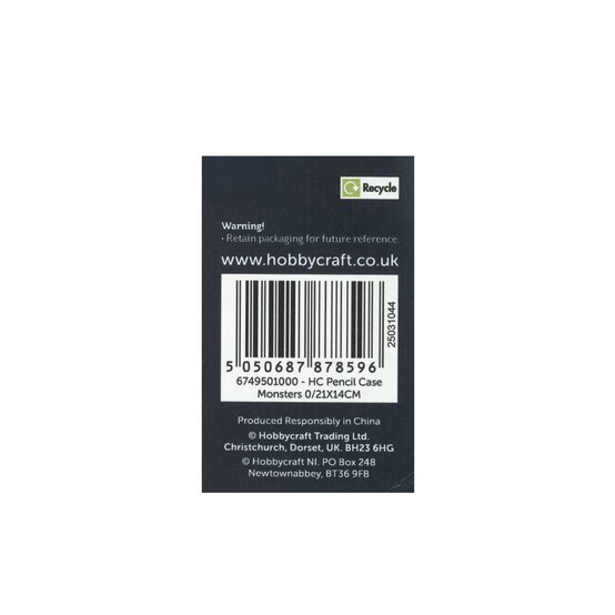 Monsters Pencil Case image number 4