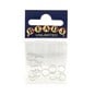 Beads Unlimited Silver Plated Jump Rings 7mm 15 Pack image number 4