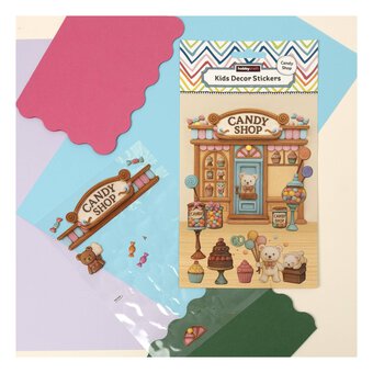 Candy Shop D&eacute;cor Stickers