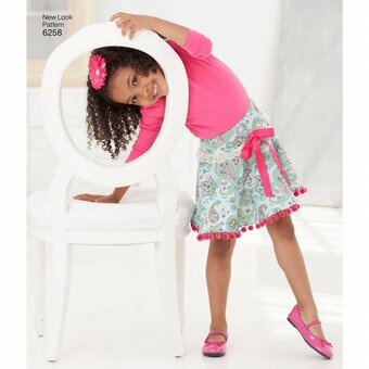 New Look Girls’ Skirt Sewing Pattern 6258 image number 3
