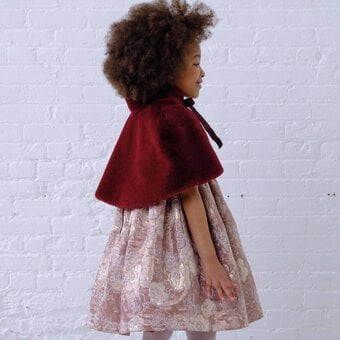 New Look Child's Dress and Cape Sewing Pattern N6631 image number 8