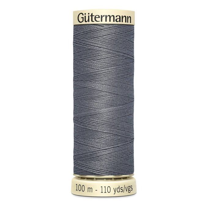 Gutermann Grey Sew All Thread 100m (497) image number 1