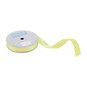 Trimits Lemon Double-Faced Satin Ribbon by the Metre 15mm image number 1