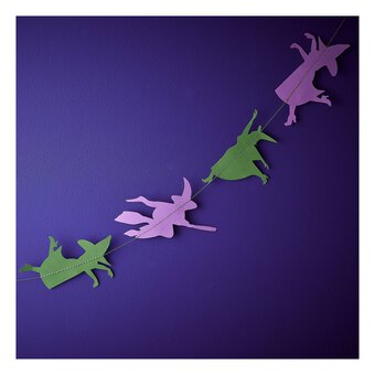 Witch Paper Garland 1.5m