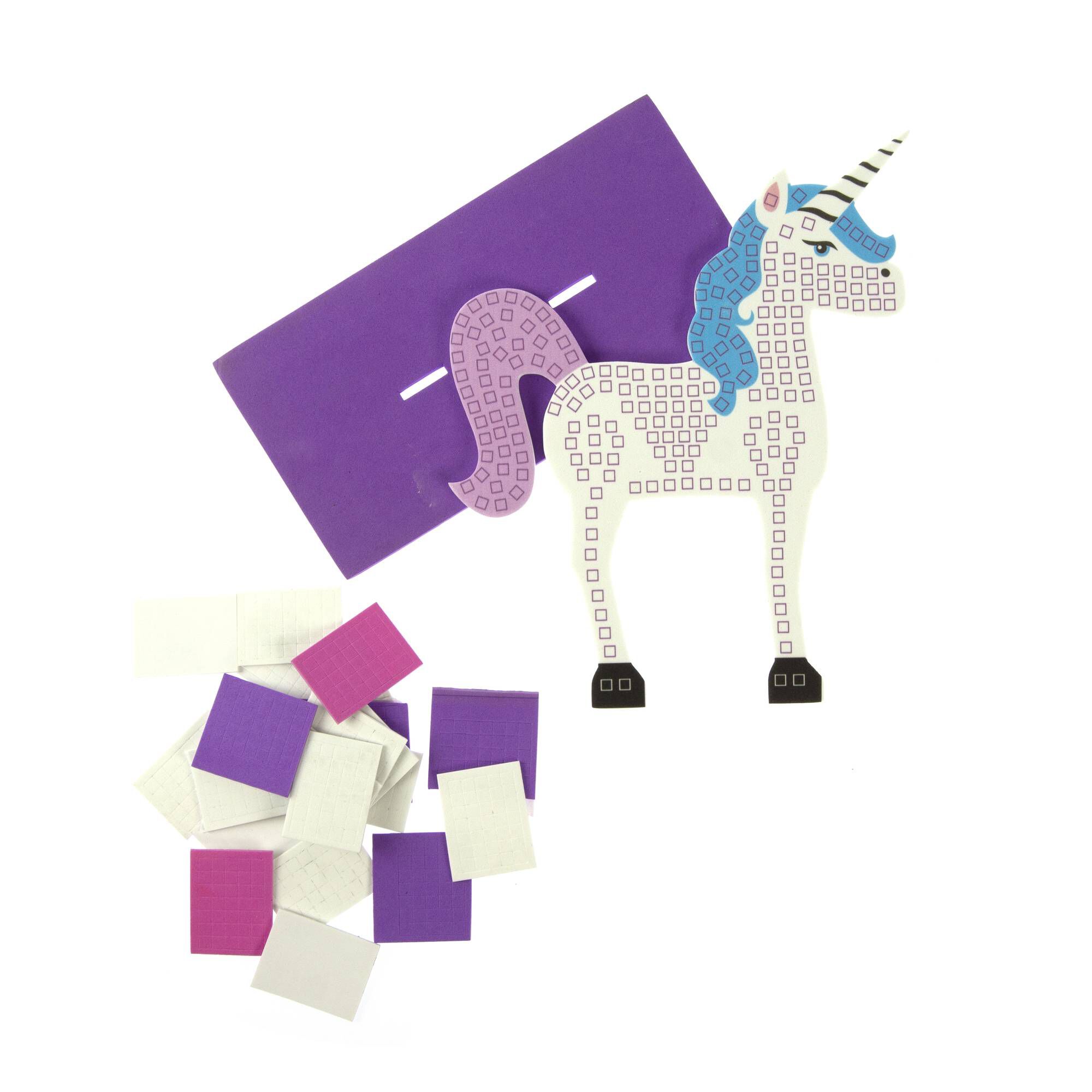 Decorate Your Own 3D Mosaic Unicorn Hobbycraft