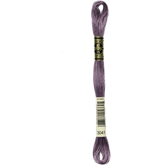 DMC Purple Mouline Special 25 Cotton Thread 8m (3041) image number 3