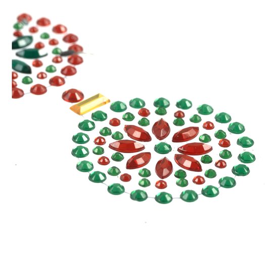 Bauble Gem Stickers 4 Pack image number 3