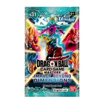 Dragon Ball Super CG Impact Beyond Dimensions Booster Pack (B31)