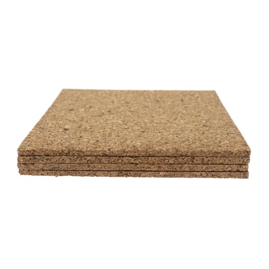 Square Cork Coasters 4 Pack  image number 3