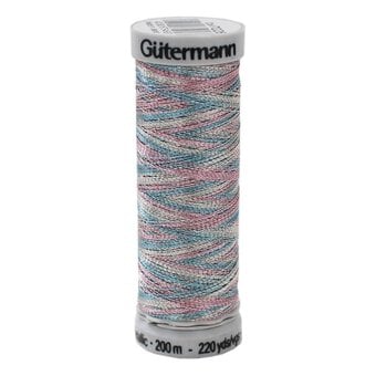Gutermann Multicoloured Sulky Metallic Thread 200m (7026)