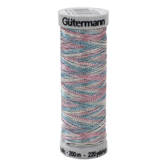 Gutermann Multicoloured Sulky Metallic Thread 200m (7026) image number 1