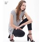 New Look Women's Easy Knit Tops Sewing Pattern 6556 image number 4